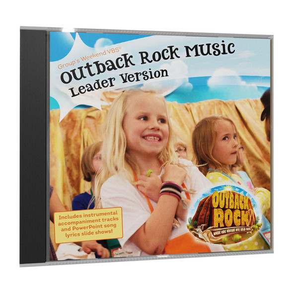 Music Leader Version 2-CD Set - Outback Rock VBS 2024 by Group