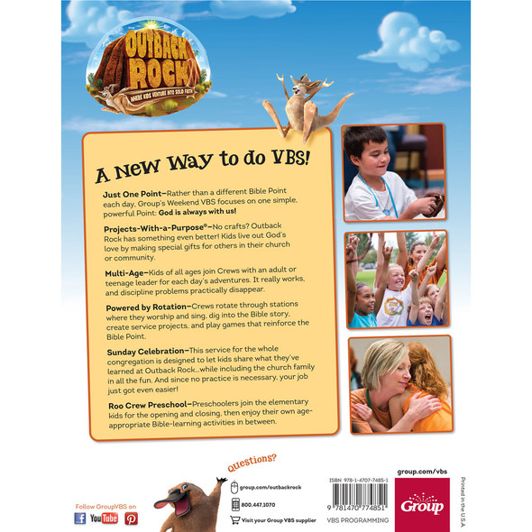 Director Manual - Outback Rock VBS 2024 by Group