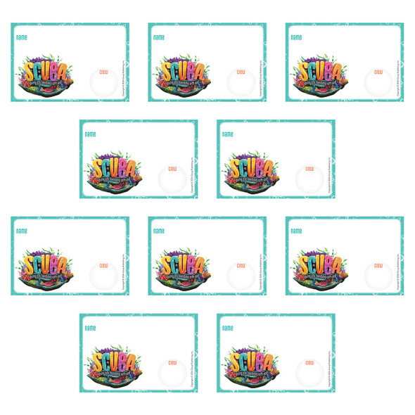 Name Badges (pack of 10) - Scuba VBS 2024 by Group