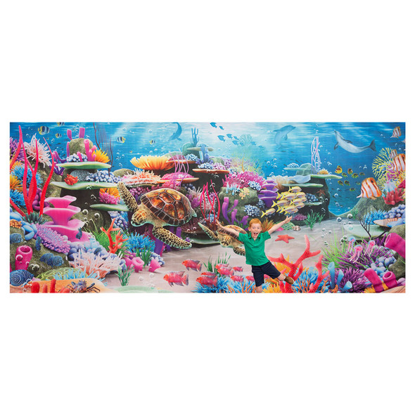 Coral Reef Fabric Wall Hanging - Scuba VBS 2024 by Group