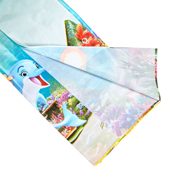 Scuba Plastic Table Cover (54 in. x 108 in.) - Scuba VBS 2024 by Group