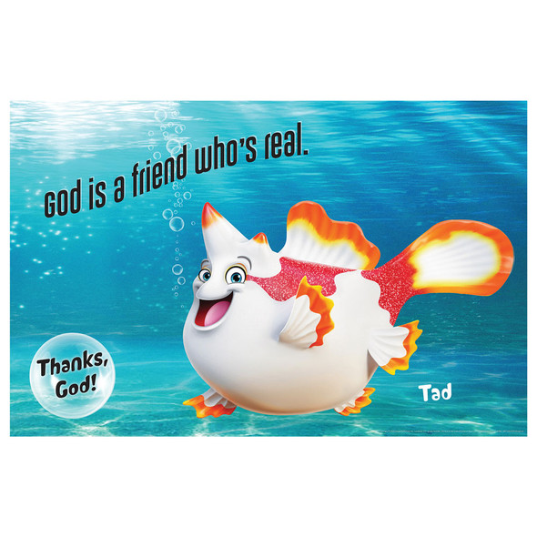 Bible Point Posters (set of 6) (22 in. x 34 in.) - Scuba VBS 2024 by Group