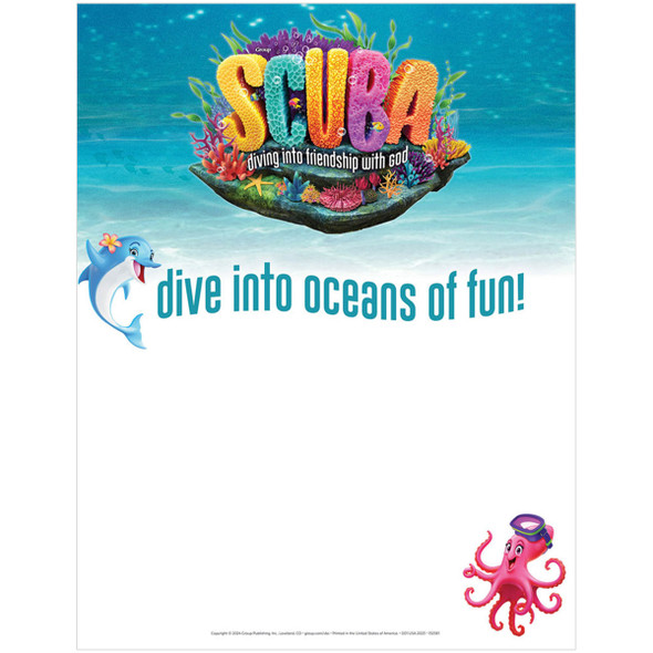 Publicity Posters (pack of 5) - Scuba VBS 2024 by Group