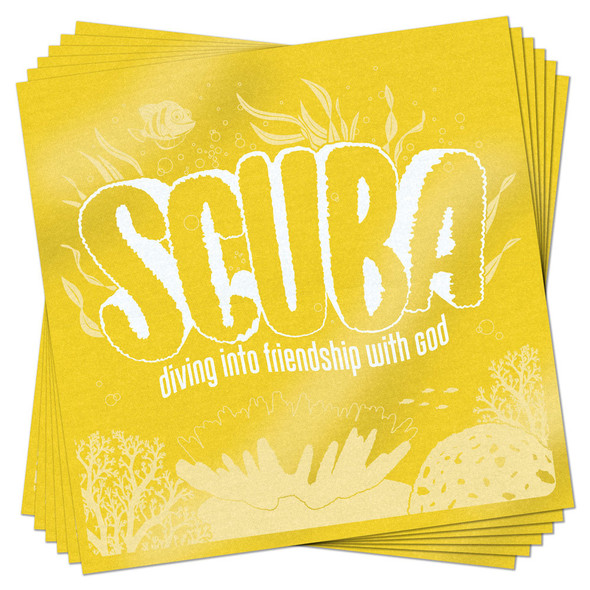 Banduras Sea Star Yellow (pack of 6) - Scuba VBS 2024 by Group