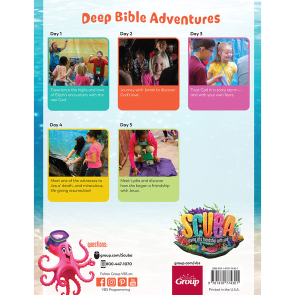 Deep Bible Adventures Leader Manual - Scuba VBS 2024 by Group