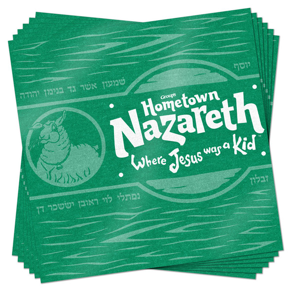 Banduras, Tribe of Asher (pack of 12) - Hometown Nazareth VBS 2024 by Group