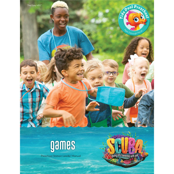 Tide Pool Preschool Games Leader Manual - Scuba VBS 2024 by Group