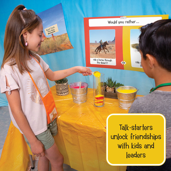 Talk-Starter Sand - 1 set - 2 Colors - enough for 1 Crew - Monumental VBS 2022 by Group