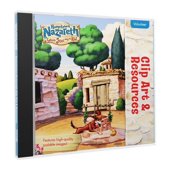 Clip Art & Resources CD - Hometown Nazareth VBS 2024 by Group