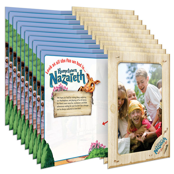 Follow-up Foto Frames (pack of 10) - Hometown Nazareth VBS 2024 by Group