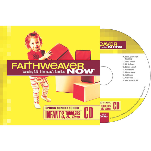 Spring 2024 FaithWeaver NOW Infants, Toddlers, & 2s CD