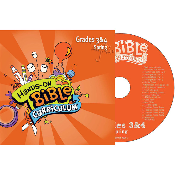 Spring 2024 Hands-On Bible Curriculum Grades 3&4 CD