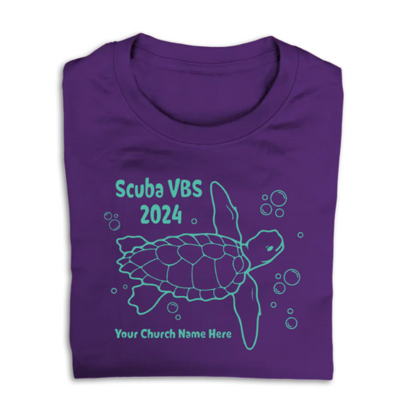 Easy Custom VBS T-Shirt - One Color Design - Scuba VBS - VSCU051