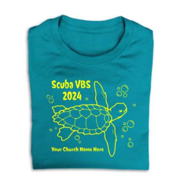 Easy Custom VBS T-Shirt - One Color Design - Scuba VBS - VSCU051