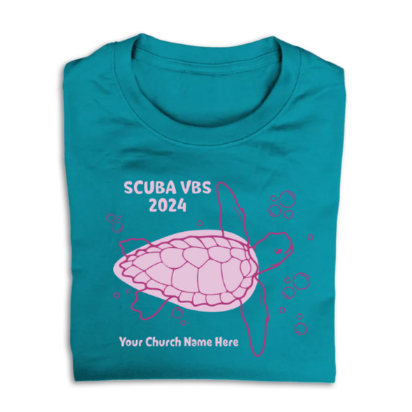 Easy Custom VBS T-Shirt - Two Color Design - Scuba VBS - VSCU050