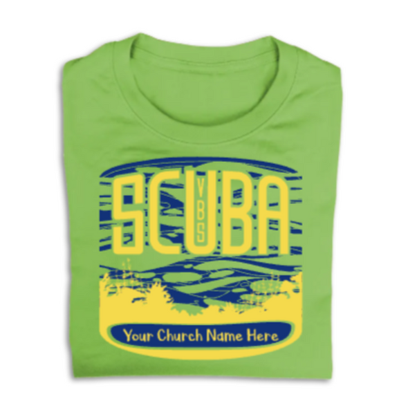 Easy Custom VBS T-Shirt - Two Color Design - Scuba VBS - VSCU060