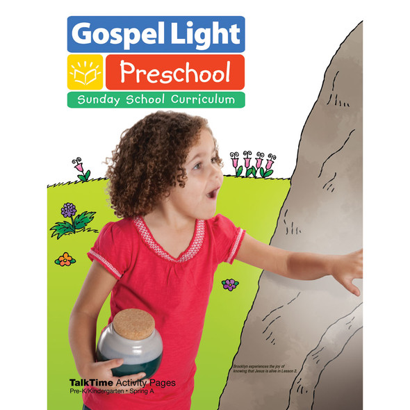 Pre-K & K (Ages 4-5) TalkTime Activity Pages - Gospel Light - Spring 2024 Year A