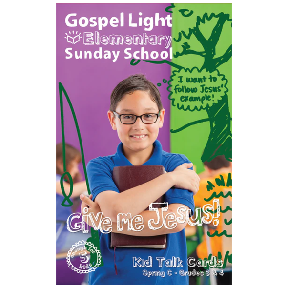 Upper Elementary (Grades 3-4) Kid Talk Cards (5 Students) - Gospel Light - Spring 2026 Year C