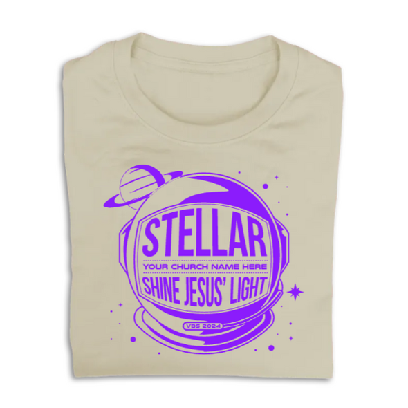Easy Custom VBS T-Shirt - One Color Design - Stellar VBS - VSTE0121