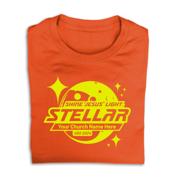 Easy Custom VBS T-Shirt - One Color Design - Stellar VBS - VSTE0131