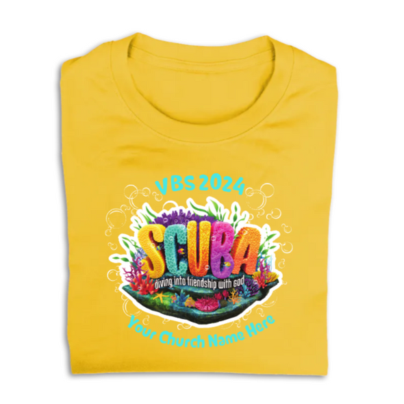 Easy Custom VBS T-Shirt - Full Color Design - Scuba VBS - VSCU044