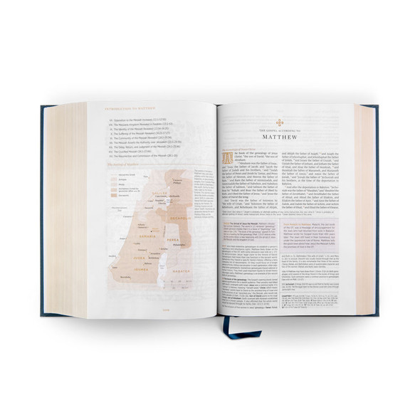 ESV Women's Study Bible, Cloth over Board (Dark Teal)