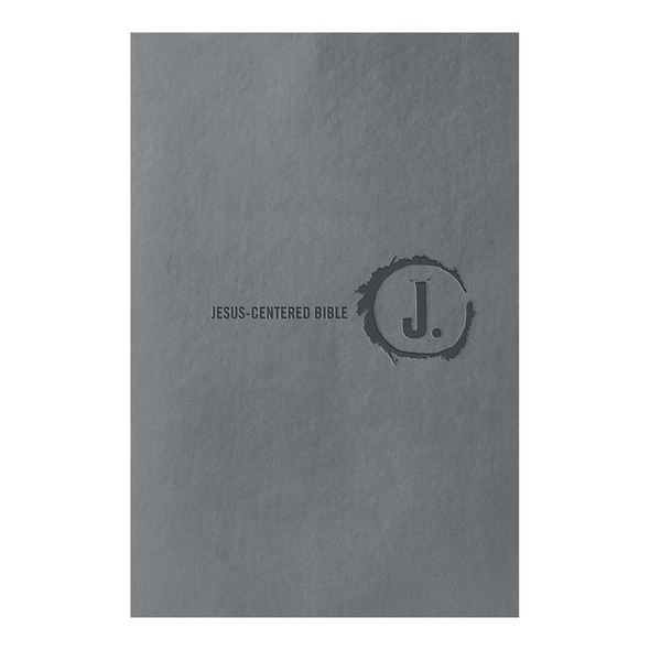 Jesus-Centered Bible NLT, Charcoal