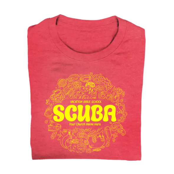 Easy Custom VBS T-Shirt - One Color Design - Scuba VBS - VSCU071
