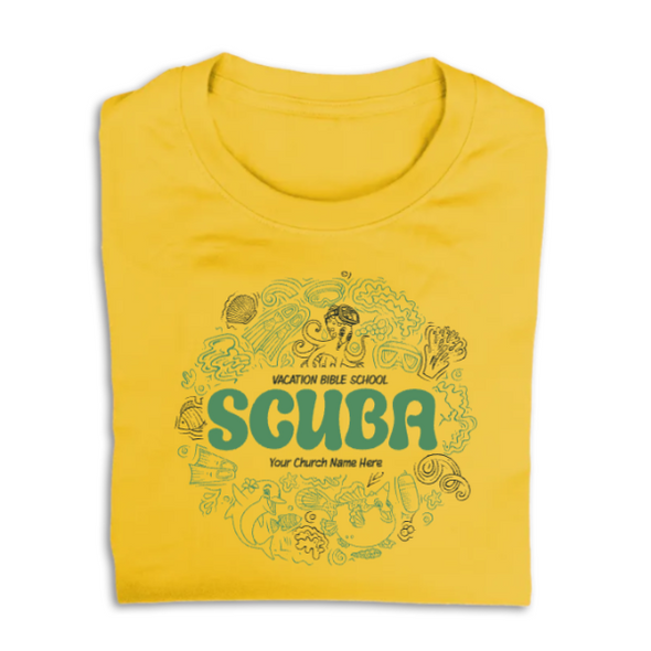 Easy Custom VBS T-Shirt - Two Color Design - Scuba VBS - VSCU070