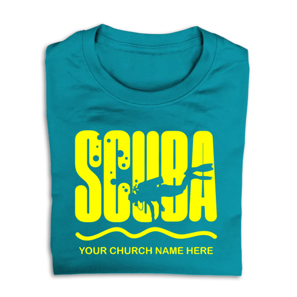 Easy Custom VBS T-Shirt - One Color Design - Scuba VBS - VSCU081