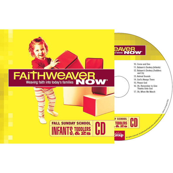 Fall 2024 FaithWeaver NOW Infants Toddlers - 2s CD