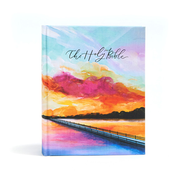 CSB Notetaking Bible, Hosanna Revival Edition, Lake Cloth-Over-Board - Bulk Case of 8