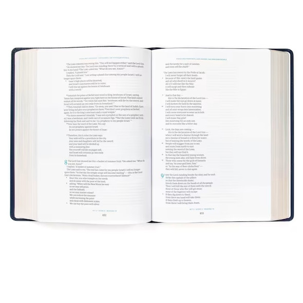CSB Day-by-Day Chronological Bible, Navy LeatherTouch - Bulk Case of 12