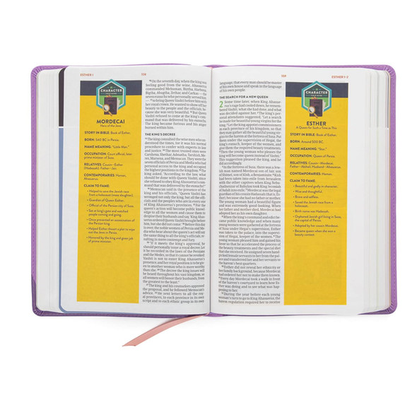 CSB Explorer Bible for Kids, Lavender Compass LeatherTouch - Bulk Case of 12