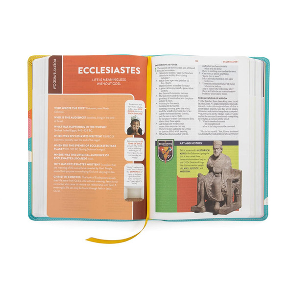 CSB Explorer Bible for Kids, Hello Sunshine LeatherTouch - Bulk Case of 12