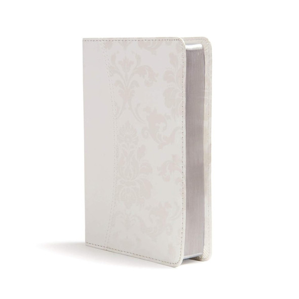 CSB Bride's Bible, White LeatherTouch