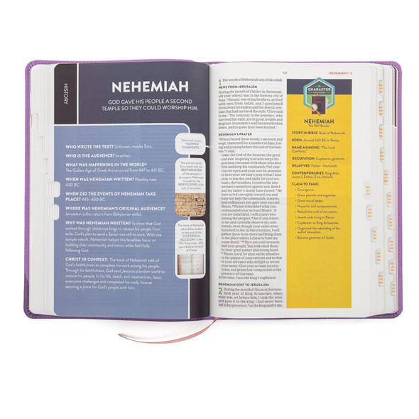 CSB Explorer Bible for Kids, Lavender Compass LeatherTouch, Indexed - Bulk Case of 12