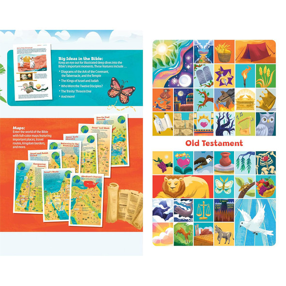 NLT Go Bible for Kids - Hardcover