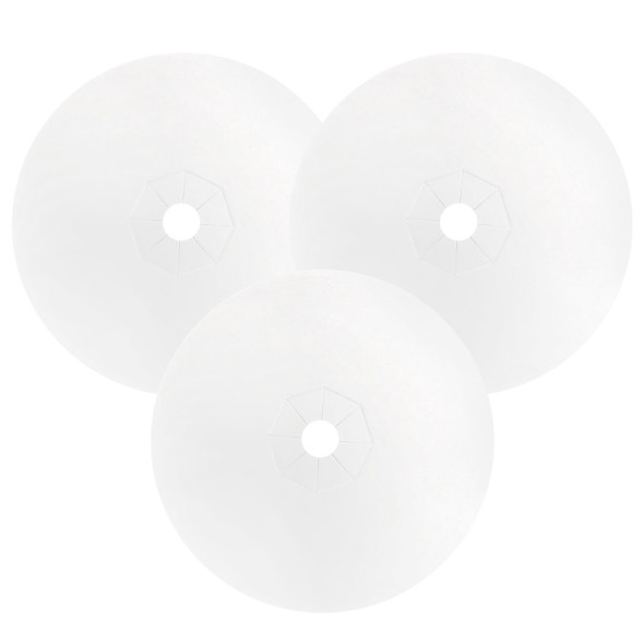 Paper Drip Protector Plain White (Pack of 100) use with candlelight service candles