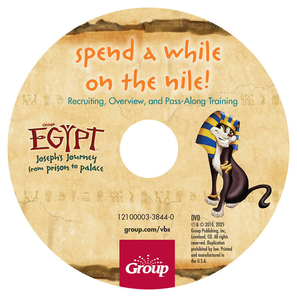 Spend a While on the Nile: Recruiting, Overview, and Pass-along Training DVD - Egypt VBS 2025 by Group
