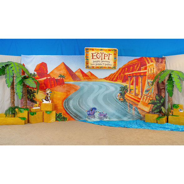 Giant Fabric Wall Hanging - Egypt VBS 2025 by Group