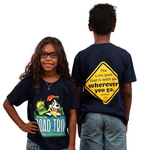 Leader T-Shirt Size Adult Large - Road Trip VBS 2025 by Cokesbury