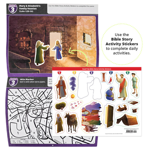 Younger Elementary Student Book (Grades 1-2) (Pkg of 6) - Road Trip VBS 2025 by Cokesbury