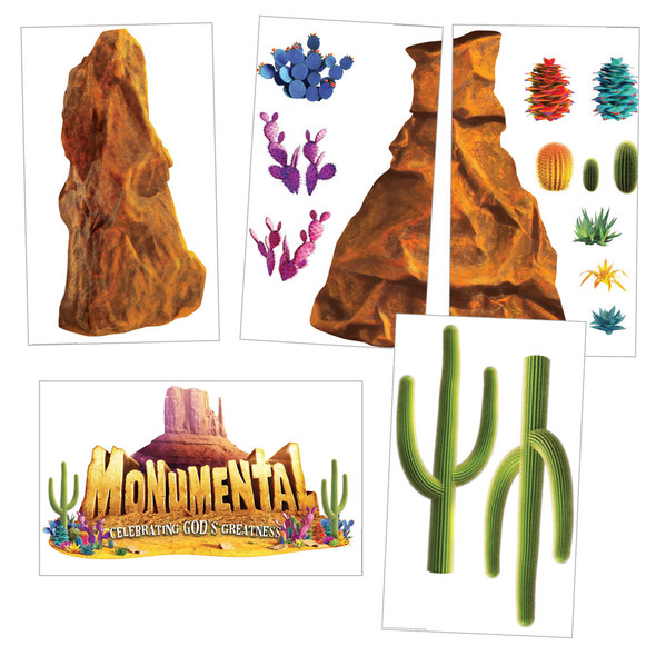 Giant Decorating Poster Pack: Depot - Set of 5 - 3' x 5' - Monumental VBS 2022 by Group