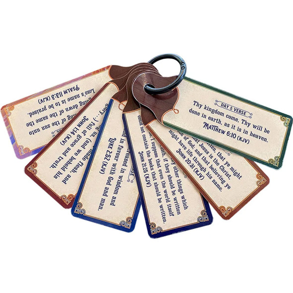 Memory Verse Cards KJV (Pack of 10) - Wonder Junction VBS 2025 by Answers