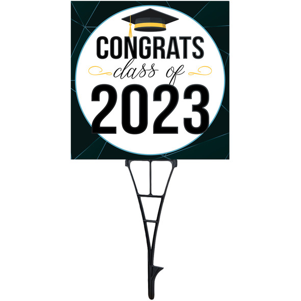 Yard Signs - Graduation - Class of Black - 24" x 24" Printed Size