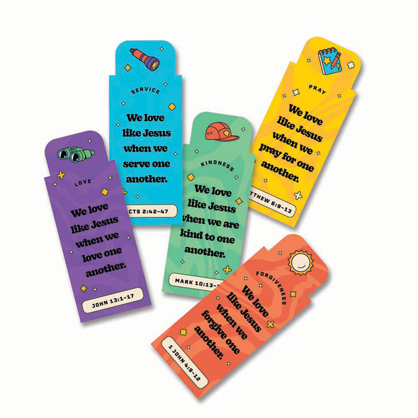 Bookmark Sets - Live it Out VBS 2025 by Orange