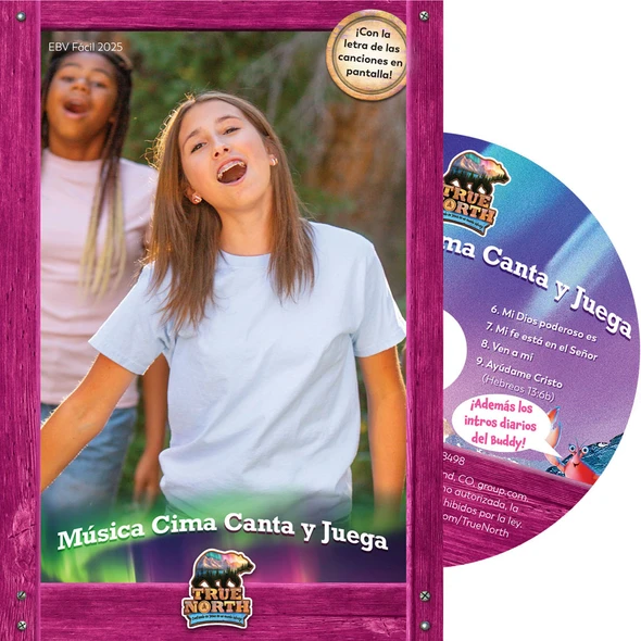 Spanish Sing & Play Peak Music DVD - True North VBS 2025 by Group