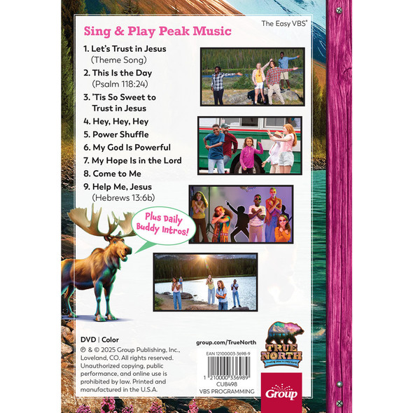 Sing & Play Peak Music DVD - True North VBS 2025 by Group