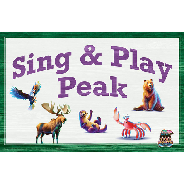 True North Station Sign Posters (set of 13) (11''x17'') - True North VBS 2025 by Group